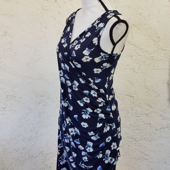 VETIOR Women's Wrap Ruched Bodycon Mini Dress - Picture 5 of 5